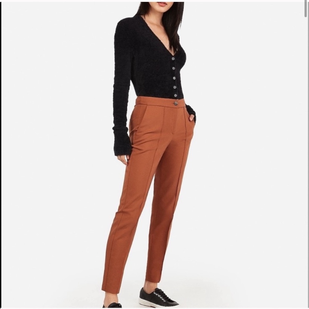 Express High Rise Ankle Pants NWT